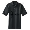 Heavyweight Cotton Pique Polo with Pocket Thumbnail