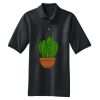 Heavyweight Cotton Pique Polo with Pocket Thumbnail