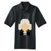 Heavyweight Cotton Pique Polo with Pocket Thumbnail