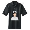 Heavyweight Cotton Pique Polo with Pocket Thumbnail