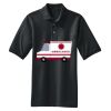 Heavyweight Cotton Pique Polo with Pocket Thumbnail
