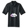 Heavyweight Cotton Pique Polo with Pocket Thumbnail