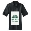 Heavyweight Cotton Pique Polo with Pocket Thumbnail