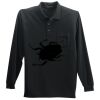 Long Sleeve Silk Touch Polo with Pocket Thumbnail