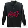Long Sleeve Silk Touch Polo with Pocket Thumbnail
