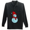 Long Sleeve Silk Touch Polo with Pocket Thumbnail