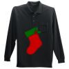 Long Sleeve Silk Touch Polo with Pocket Thumbnail