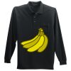 Long Sleeve Silk Touch Polo with Pocket Thumbnail