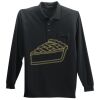 Long Sleeve Silk Touch Polo with Pocket Thumbnail