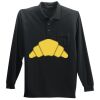 Long Sleeve Silk Touch Polo with Pocket Thumbnail