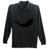 Long Sleeve Silk Touch Polo with Pocket Thumbnail