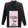 Long Sleeve Silk Touch Polo with Pocket Thumbnail