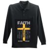Long Sleeve Silk Touch Polo with Pocket Thumbnail