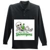 Long Sleeve Silk Touch Polo with Pocket Thumbnail
