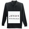 Long Sleeve Silk Touch Polo with Pocket Thumbnail