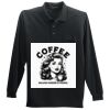 Long Sleeve Silk Touch Polo with Pocket Thumbnail