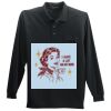 Long Sleeve Silk Touch Polo with Pocket Thumbnail
