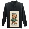 Long Sleeve Silk Touch Polo with Pocket Thumbnail