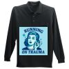Long Sleeve Silk Touch Polo with Pocket Thumbnail