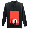Long Sleeve Silk Touch Polo with Pocket Thumbnail