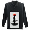 Long Sleeve Silk Touch Polo with Pocket Thumbnail