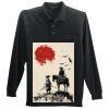 Long Sleeve Silk Touch Polo with Pocket Thumbnail