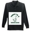 Long Sleeve Silk Touch Polo with Pocket Thumbnail