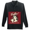 Long Sleeve Silk Touch Polo with Pocket Thumbnail