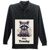 Long Sleeve Silk Touch Polo with Pocket Thumbnail
