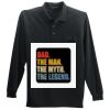Long Sleeve Silk Touch Polo with Pocket Thumbnail