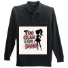 Long Sleeve Silk Touch Polo with Pocket Thumbnail