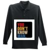 Long Sleeve Silk Touch Polo with Pocket Thumbnail