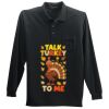 Long Sleeve Silk Touch Polo with Pocket Thumbnail