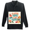 Long Sleeve Silk Touch Polo with Pocket Thumbnail