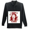 Long Sleeve Silk Touch Polo with Pocket Thumbnail