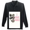 Long Sleeve Silk Touch Polo with Pocket Thumbnail