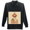 Long Sleeve Silk Touch Polo with Pocket Thumbnail