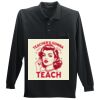 Long Sleeve Silk Touch Polo with Pocket Thumbnail
