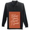 Long Sleeve Silk Touch Polo with Pocket Thumbnail
