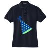 Women's Heavyweight Cotton Pique Polo Thumbnail