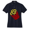 Women's Heavyweight Cotton Pique Polo Thumbnail
