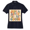 Women's Heavyweight Cotton Pique Polo Thumbnail