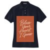 Women's Heavyweight Cotton Pique Polo Thumbnail