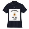 Women's Heavyweight Cotton Pique Polo Thumbnail