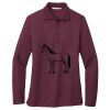 Women's Silk Touch Long Sleeve Polo Thumbnail