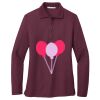 Women's Silk Touch Long Sleeve Polo Thumbnail
