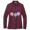 Women's Silk Touch Long Sleeve Polo Thumbnail