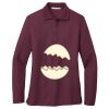 Women's Silk Touch Long Sleeve Polo Thumbnail
