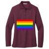 Women's Silk Touch Long Sleeve Polo Thumbnail
