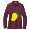 Women's Silk Touch Long Sleeve Polo Thumbnail